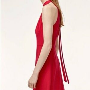 Aritzia Babaton Petros Dress 
Halter Skater Simple Chic S 6